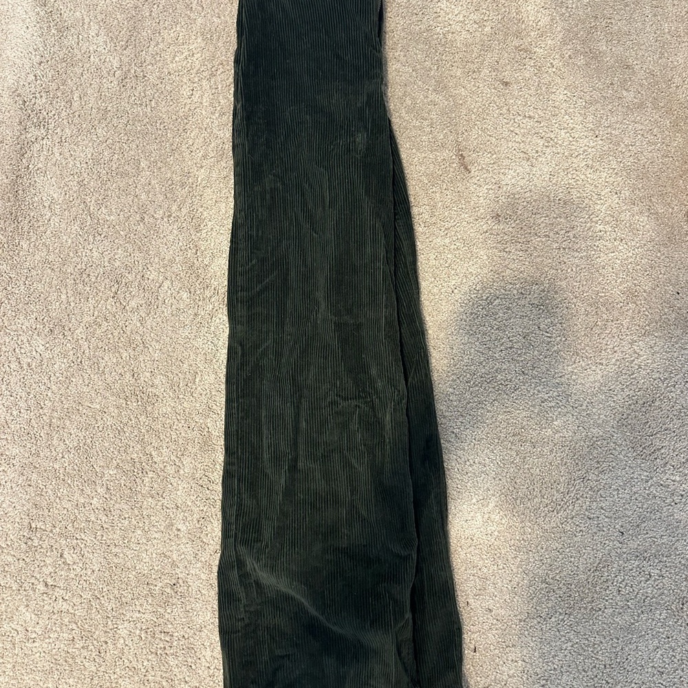 Dark Green Corduroy Pants